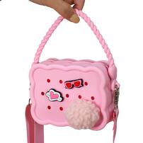 チャームでカスタマイズ ミニ2WAYバッグ ピンク トイザらス限定 クリスマスプレゼント 3歳 4歳 5歳