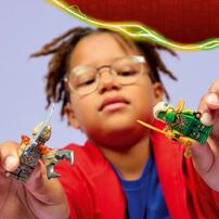 レゴ LEGO ニンジャゴー ロイド vs. エレメントモンスター・スピナー 71850｜おもちゃ 玩具 誕生日 プレゼント ブロック 6歳 7歳 8歳