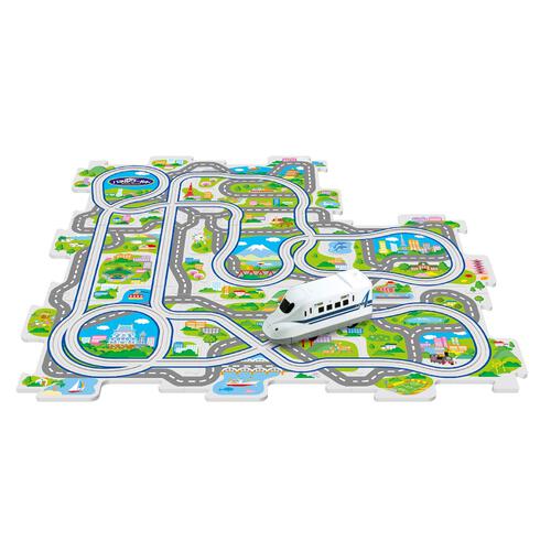 パネルワールド 走る！新幹線N700A 子ども向け 3歳 知育 パズル 組み立て プレゼント おもちゃ