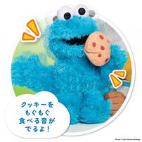 『セサミストリート』【Lサイズ・スマートぬいぐるみ】もぐもぐクッキーモンスター
