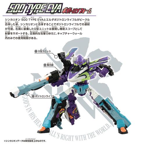 シンカリオン チェンジザワールド 500 TYPE EVA ポジトロンフォーム