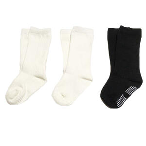3足組 クルーソックス リブ ロング丈（9-15cm） ベビーザらス限定