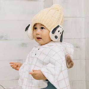 PEANUTS ニット帽 耳付き スヌーピー