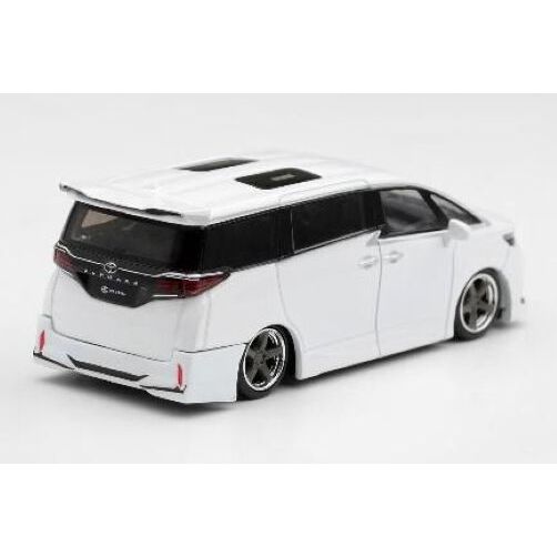予約受付商品】MINI GT 1/64 Toyota アルファード 40 KUHL ホワイト(左