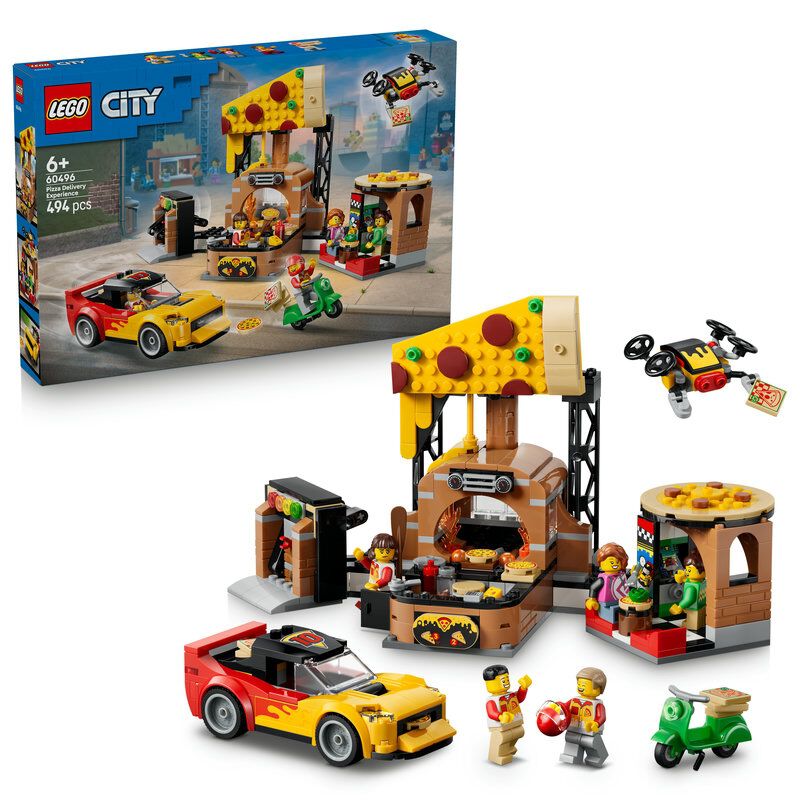 2026年6月1日発売】レゴ LEGO シティ 宅配ピザ屋 おもちゃ 玩具 誕生日