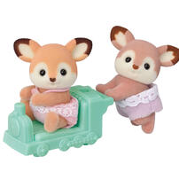 【オンライン限定価格*】シルバニアファミリー シカのふたごちゃん シ-71