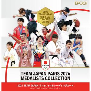 オフィシャルトレーディングカード TEAM JAPAN PARIS 2024 MEDALISTS COLLECTION BOX