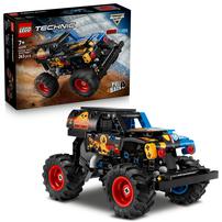 レゴ LEGO テクニック Monster Jam(TM) Grave Digger(TM) ファイヤー＆アイス プルバック 42219｜おもちゃ 玩具 誕生日 プレゼント ブロック 7歳 8歳 9歳