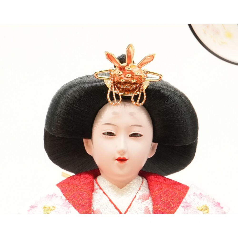 雛人形】ケース飾り 親王飾り「流水桜アクリル」（322927）ひな人形