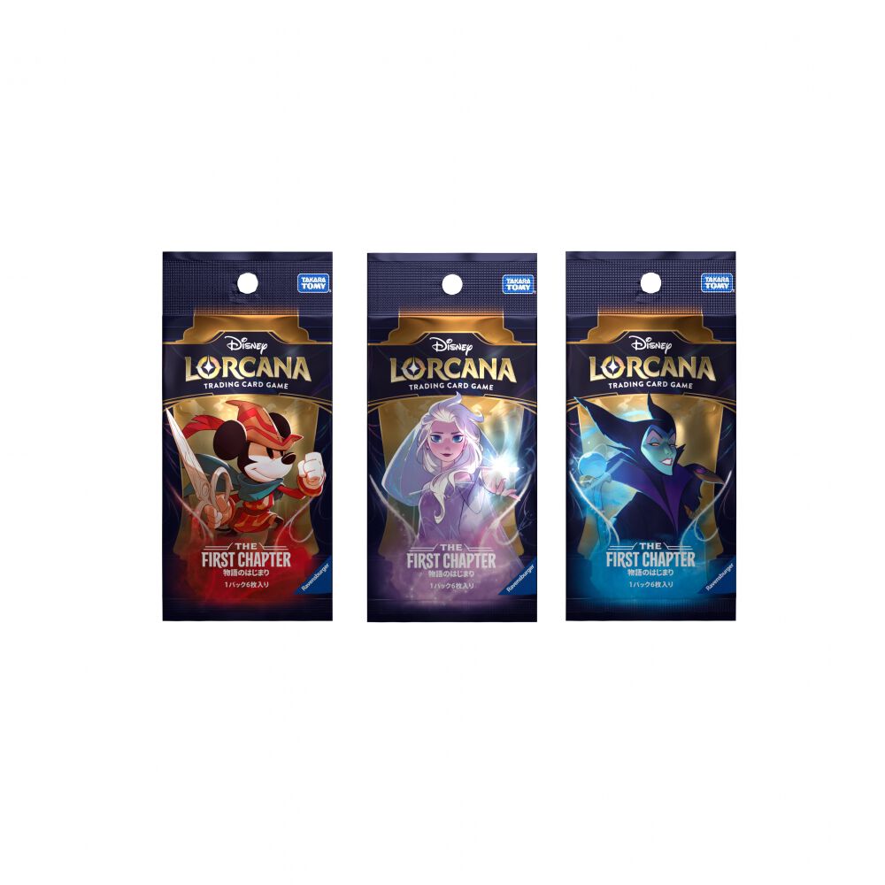 ディズニー・ロルカナ・TCG 日本語版 ブースターパック THE FIRST