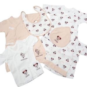ディズニー 新生児肌着8点セット ミニーマウス ベビーザらス限定