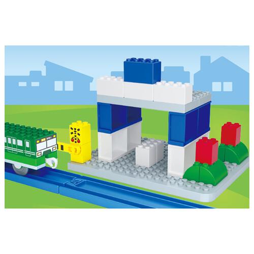 トミカ・プラレールブロック のりものブロックタウンボックス クリスマスプレゼント 3歳 4歳 5歳