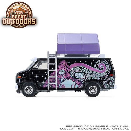 GL 1/64 1978 GMC Vandura Custom Van - Wizard with Camp'otel Cartop Sleeper Tent