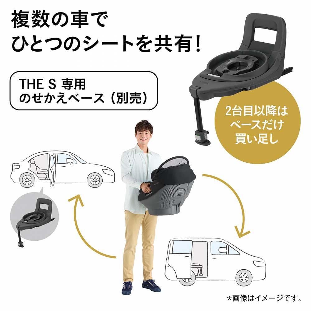 □店頭引取限定□美品☆コンビ ISOFIXチャイルドシート THE S. 定価82500円