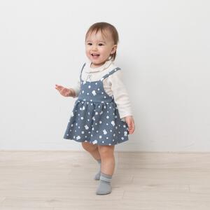 miffy ミッフィー キャミソール付きロンパース ブライトブルー×80cmベビーザらス限定