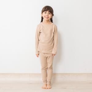 【Babies&ldquo;R&rdquo;Us&times;】着心地おばけ ニットキルト パジャマ キャラメル&times;130cm