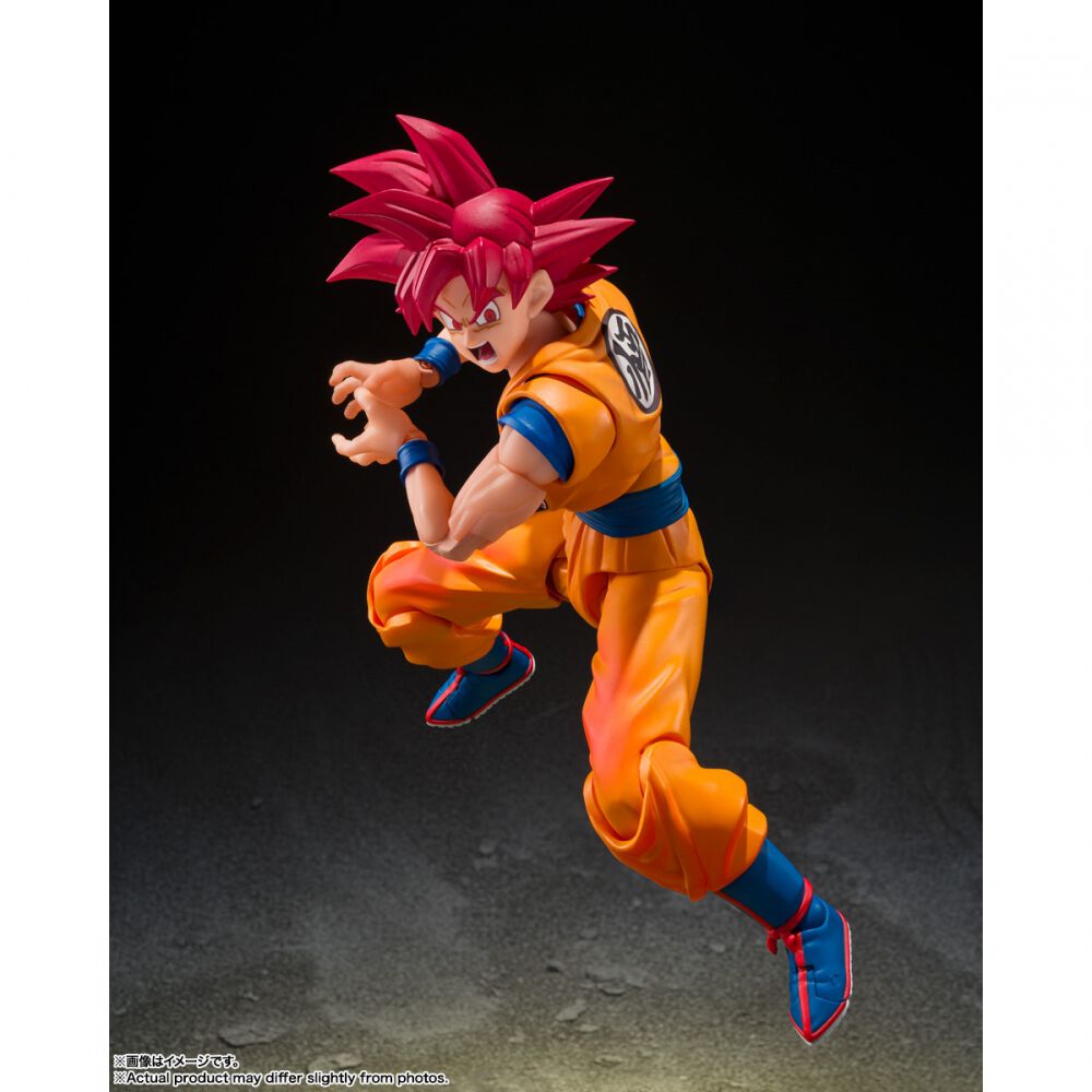 予約受付商品】S.H.Figuarts 超サイヤ人ゴッド孫悟空〈神の気を纏いし