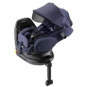 Aprica アップリカ フラディア グロウ エバー プレミアム AB(エターナルネイビー)チャイルドシート ISOFIX固定 R129適合 フルフラットベッド 新生児～4歳頃まで