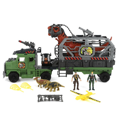 ライト＆サウンド恐竜 カーゴトラックセット トイザらス限定  3歳 4歳 5歳 プレイポップ 誕生日 ギフト プレゼント