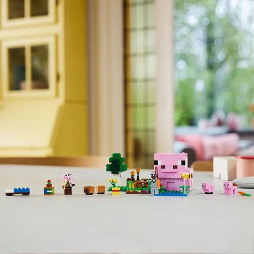 【オンライン限定価格*】レゴ LEGO マインクラフト 赤ちゃんブタのおうち 21268｜おもちゃ 玩具 誕生日 プレゼント ブロック 7歳 8歳 9歳ゲーム