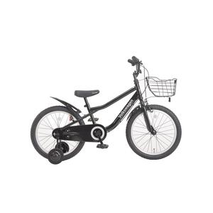 18インチ 身長105～125cm 子供用自転車 フォルクスワーゲン BMX（ブラック）Volkswagen 補助輪付き自転車 男の子 大型バスケット スチールフレーム 黒 トイザらス限定 クリスマスプレゼント 4歳 5歳 6歳