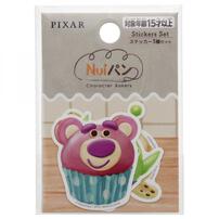 ピクサーキャラクター Nuiパン ステッカー3種セット マフィン・メロンパンセット