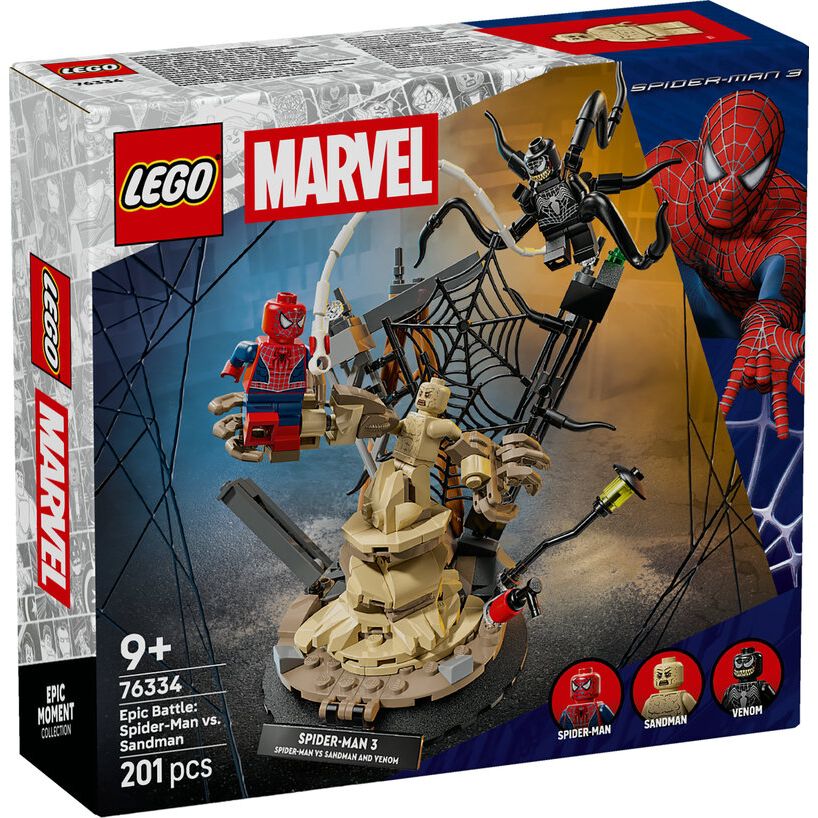 MARVEL 400% SPIDER-MAN フィギュア レゴ LEGO マーベル スパイダーマンとサンドマンの最終決戦 76334