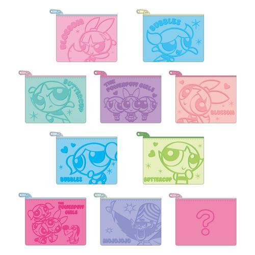 パワーパフガールズ シークレットエンボスクリアポーチ単品10種【種類ランダム】
