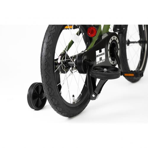 18インチ 身長105～120cm ハマーキッズ カーキ HUMMER KIDS18SS TZ トイザらス限定 補助輪付き自転車 4歳 5歳 6歳