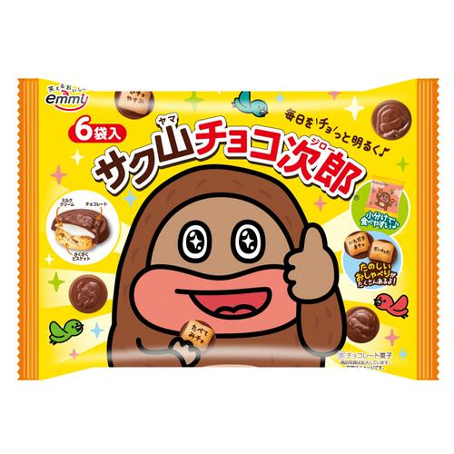 ６パック サク山チョコ次郎