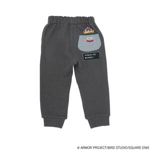 ドラクエベビー＆キッズ ジョガーパンツ メタルキング(ブラック×80cm)