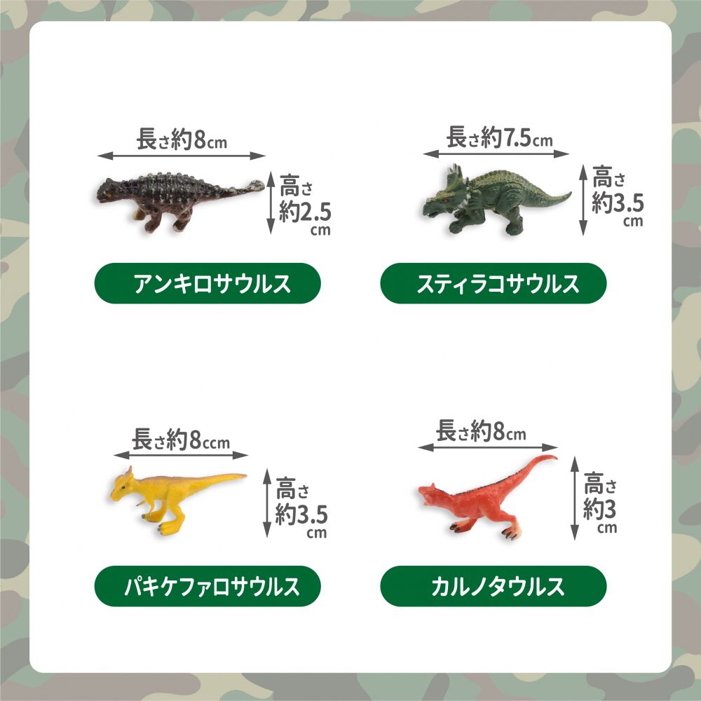 恐竜ミニフィギュア【種類ランダム】 | おもちゃ通販のトイザらス