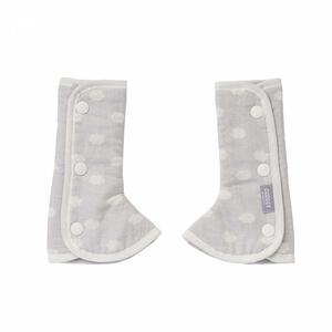 カドリー ショルダー＆コーナーカバー スリムタイプ (グレー)クラウド 【抱っこひもアクセサリー よだれカバー】