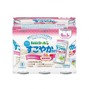 ビーンスターク 液体ミルク すこやかM1 200mlx6本パック【液体ミルク】