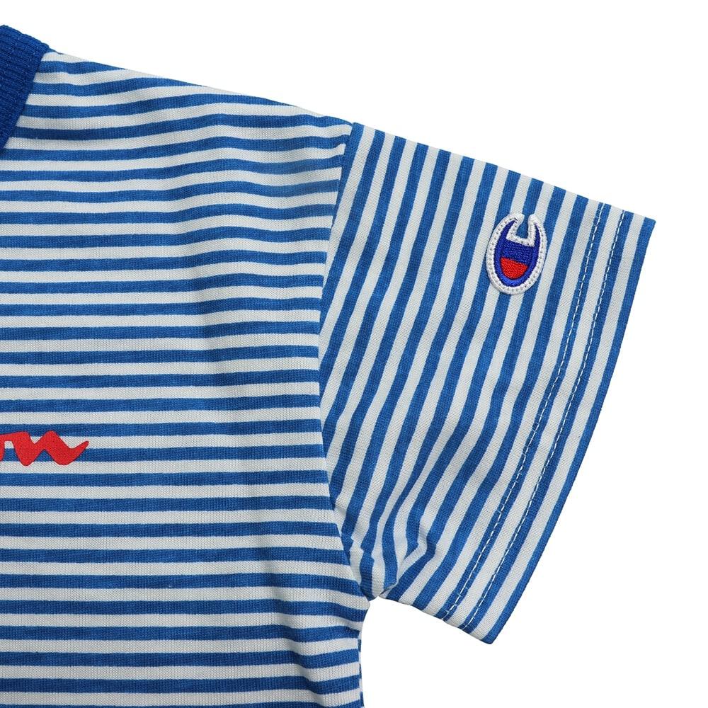 Champion チャンピオン 半袖Tシャツ(ブルー×80cm) ベビーザらス限定 