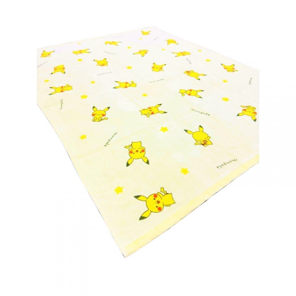 monpoke モンポケタオルケット 85×115 イエロー | マタニティ・ベビー
