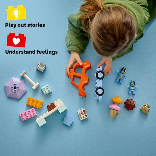 【オンライン限定価格】レゴ(LEGO) ブルーイ 10458 ブルーイとアイスクリームを買いに行こう