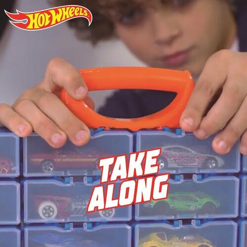 ホットウィール ブリックディスプレイケース 18 トイザらス限定