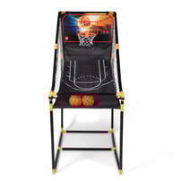 プレイポップスポーツ アーケード バスケットゲーム 室内 デジタルスコア搭載 子供用 ボール付き 組立式 バスケットゴール バスケットボールゲーム シュート練習 トイザらス限定 クリスマスプレゼント 6歳 7歳 8歳