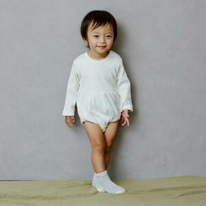 ローリーズファームベビー ふんわりボディスーツ(オフホワイト×80cm) ベビーザらス限定