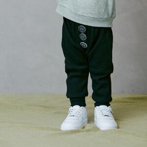 ローリーズファームベビー ワッフルロングパンツ(ブラック×90cm) ベビーザらス限定