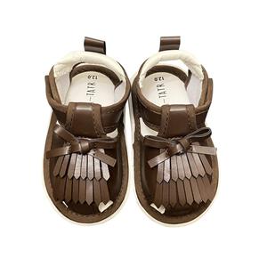 RAT-A-TATR ラッタッター 笛付きサンダル(ブラウン&times;13cm)