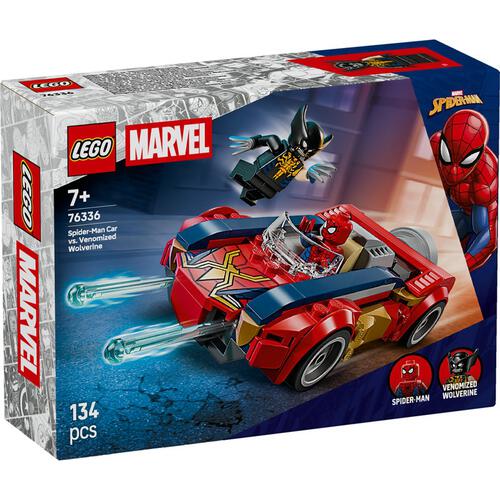 レゴ LEGO マーベル スパイダーマンとヴェノム化したウルヴァリンの戦い 76336｜おもちゃ 玩具 誕生日 プレゼント ブロック 7歳 8歳 9歳