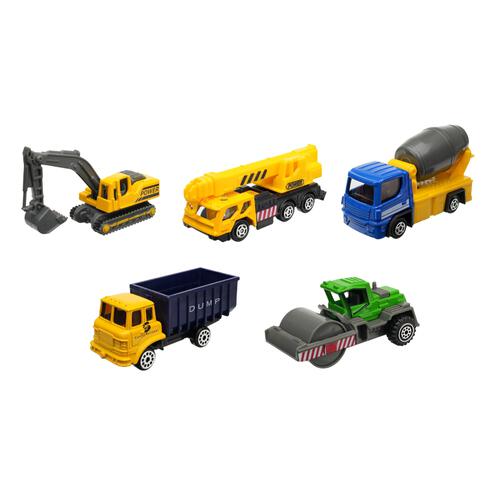 ダイキャストカー 5パック 建設車両セット トイザらス限定 クリスマスプレゼント 3歳 4歳 5歳