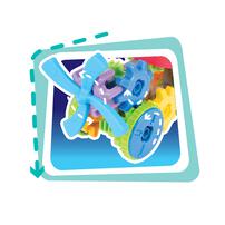 プレイポップ DIY組み立てよう！3 IN 1のりものセット トイザらス限定 クリスマスプレゼント 4歳 5歳 6歳