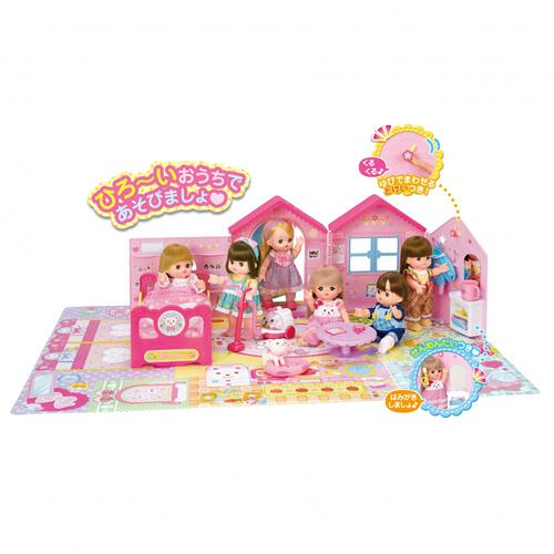 メルちゃん ひろ～いおへやの♪みんなであそぼ！なかよしハウス  3歳 4歳 5歳