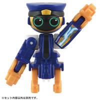 トミカ ジョブレイバー TJBDX ライジングポリスブレイバー デカライドアーマー白バイ DXセット