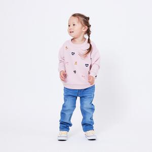 POLO BCS ハート刺繍トレーナー ピンク×90cm ベビーザらス限定