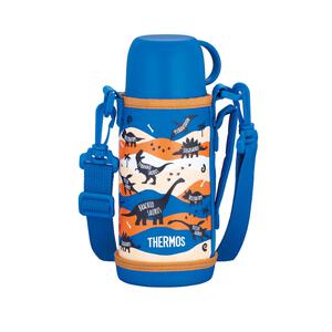 真空断熱2WAYボトル600ml ブルーブラウン｜サーモス 水筒 キッズ