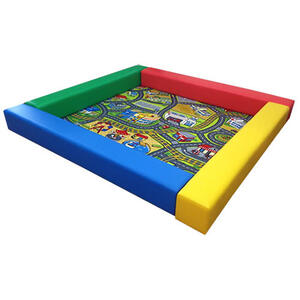 チャイルドロード キッズコーナー（200&times;200&times;20cm）【室内遊び 室内遊具 屋内 幼稚園 保育園 保育所 商業施設 イベント】【オンライン限定】【メーカー直送】